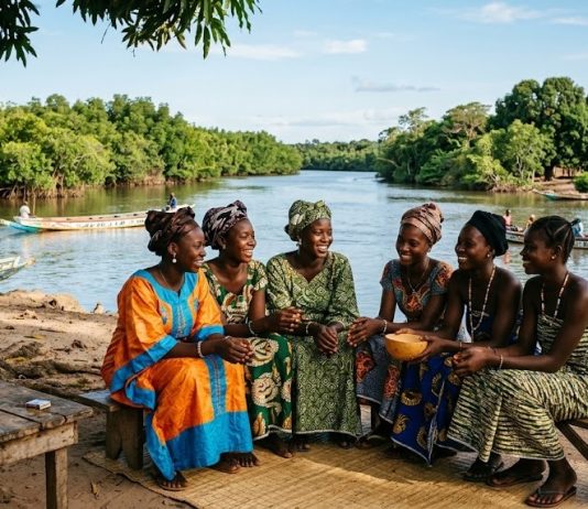 Casamance Region Senegal Ladies