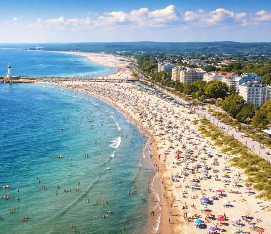 Swinemuende Coast summer